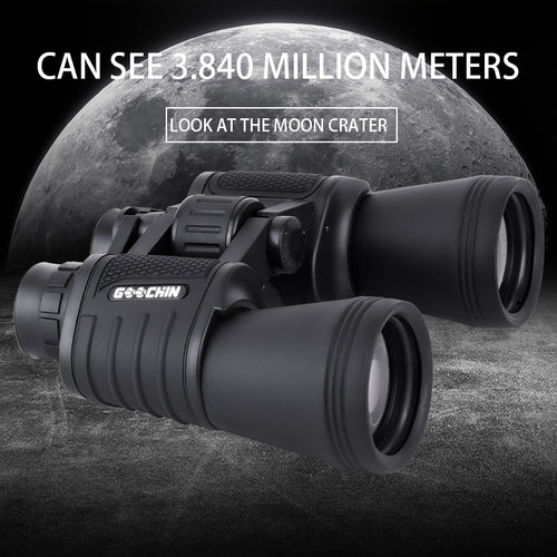 20×50 High-Definition, High-Magnification Binoculars – Portable for Outdoor Travel