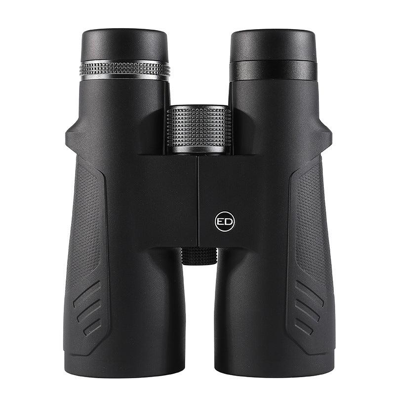 ED-lens, nitrogen-filled, waterproof, large-eyepiece binoculars with metal body, 10×50, ‘Seeking Peak’ binoculars with phase-coating