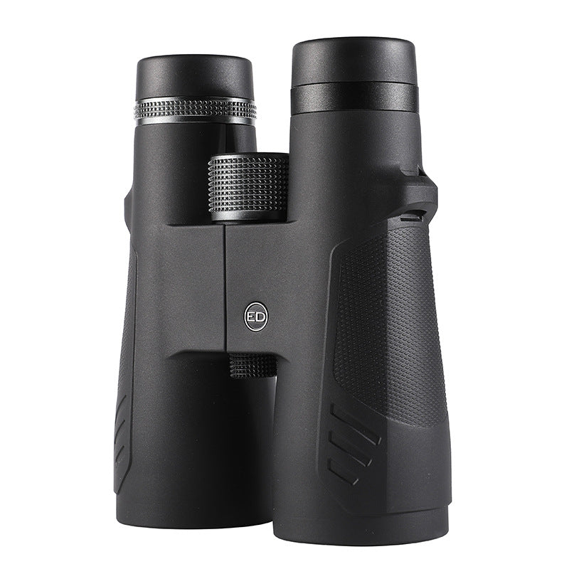 ED-lens, nitrogen-filled, waterproof, large-eyepiece binoculars with metal body, 10×50, ‘Seeking Peak’ binoculars with phase-coating